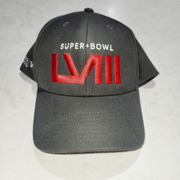'47 MVP Super Bowl LVIII Las Vegas Adjustable Hat Promitional NFL 2024 NWT - Picture 1 of 7